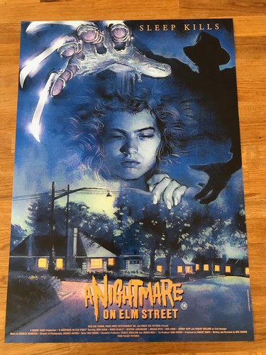 Movie poster nightmare on - movie, a