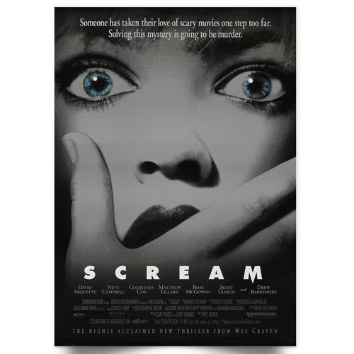 Scream 1996 movie poster - 1996,