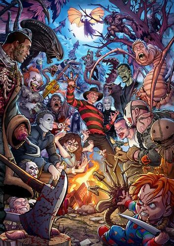 Horror movie villains - movie,