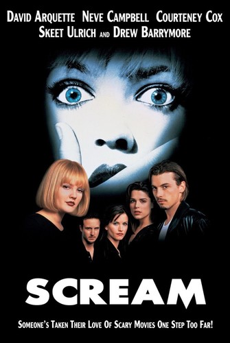 Scream film posters set - scream,