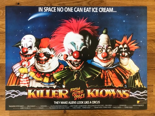 Movie poster killer - movie, klowns