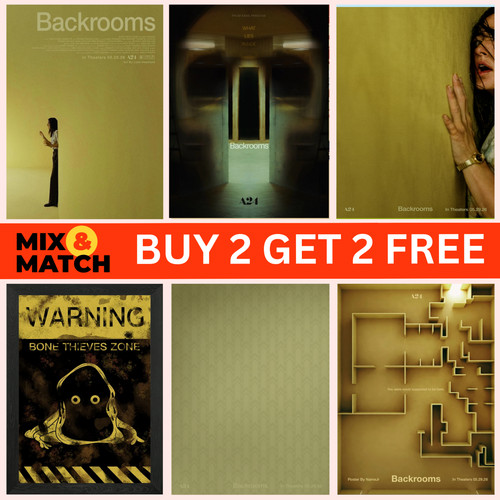 Backrooms movie poster horror - movie,