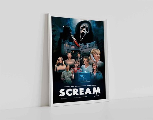 Scream horror movie poster - horror,