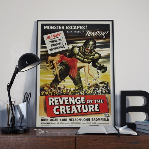 Vintage movie horror poster - horror,