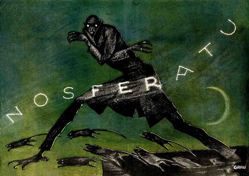 Nosferatu 1922 poster - nosferatu,