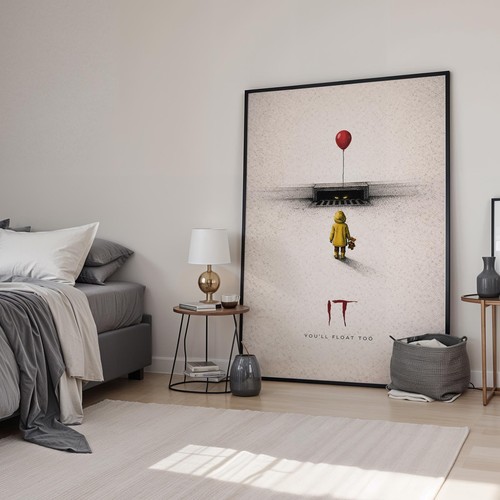 Horror minimal movie - movie, art