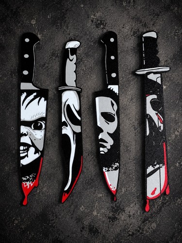 Horror knives printed - printed, wall