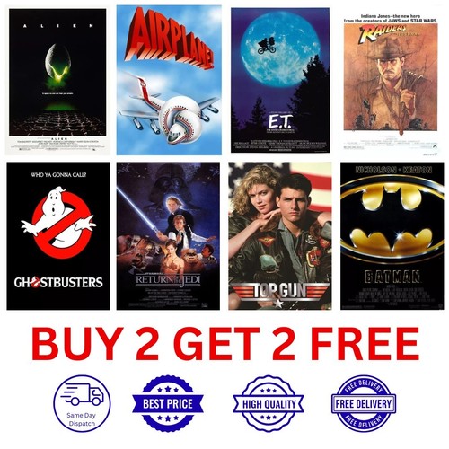Classic 80s film posters - classic, movie