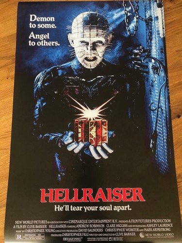 Movie poster hellraiser 430mm - hellraiser,