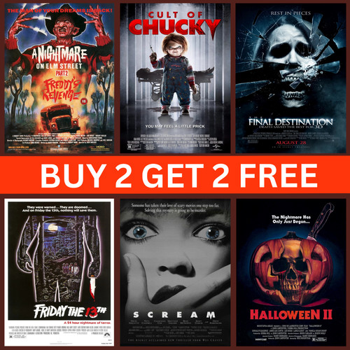 Iconic horror movie posters - horror,