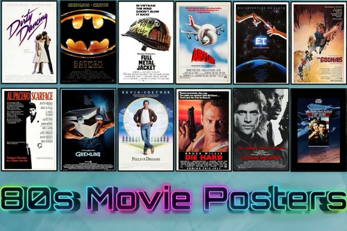 Classic movie posters 80s - classic, 80's