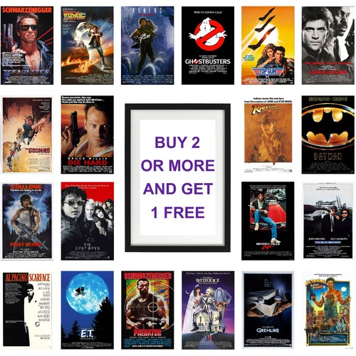 Classic 80s movie posters - classic,