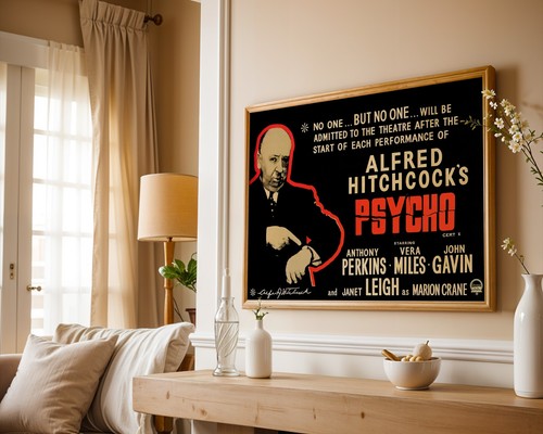 Psycho 1960 hitchcock - psycho, horror